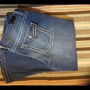 Natural Reflections Cropped Jean Sz 12 NWOT